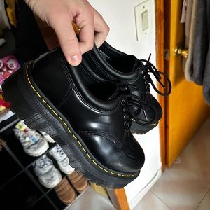 Dr Martens Black 8053 Quad Platform Derbys (worn once)
